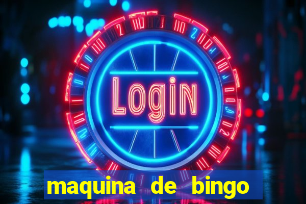 maquina de bingo show ball