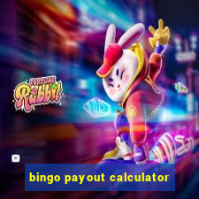 bingo payout calculator