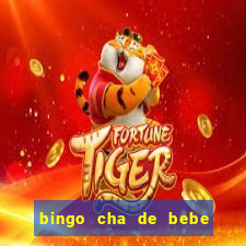 bingo cha de bebe cartelas para imprimir