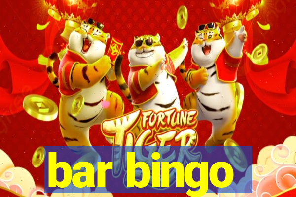 bar bingo