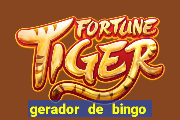 gerador de bingo de palavras